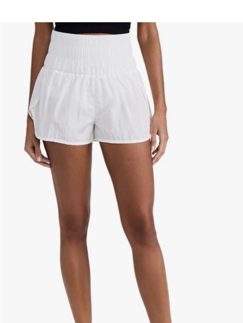 FP Movement The Way Home white shorts medium